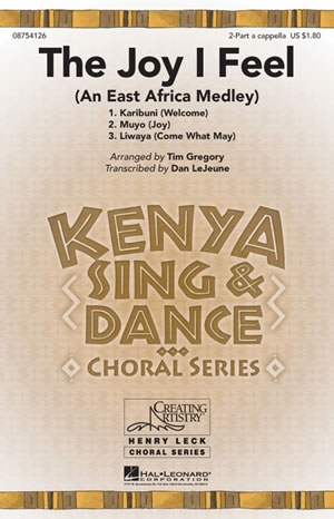 Kenya sing and dance sheet music cover